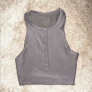 Abercrombie YPB Henley Tank Sand size Small